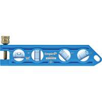 TRUE BLUE&reg; Die Cast Torpedo Level, 6" L, Aluminum, 4 Vials Toolneeds Inc.