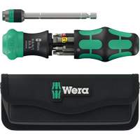 Kraftform Kompakt 26 RA-R Ratchet with Pouch, Plastic Handle Toolneeds Inc.