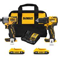 Ensemble de tournevis &agrave; chocs & tournevis/perceuse sans fil et sans balai, Lithium-ion, 20 V Toolneeds Inc.