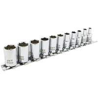 SS1411M-6 6-Point Metric Socket Set, 11 Pcs, 1/4" Drive Size Toolneeds Inc.