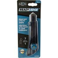 Couteau professionnel de 18 mm avec verrouillage &agrave; cliquet, Acier inoxydable, Robuste, Prise en Plastique Toolneeds Inc.