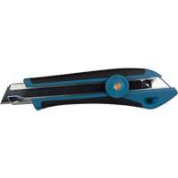 Couteau professionnel de 18 mm, Acier inoxydable, Robuste, Prise en Caoutchouc Toolneeds Inc.