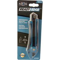Couteau professionnel de 18 mm, Acier inoxydable, Robuste, Prise en Caoutchouc Toolneeds Inc.