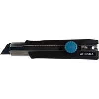 Couteau r&eacute;tractable de 25 mm, Acier inoxydable, Robuste, Prise en Caoutchouc Toolneeds Inc.