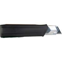 Couteau r&eacute;tractable de 25 mm, Acier inoxydable, Robuste, Prise en Caoutchouc Toolneeds Inc.