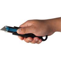 Couteau de s&eacute;curit&eacute; r&eacute;tractable standard, Acier inoxydable, Prise en Caoutchouc Toolneeds Inc.
