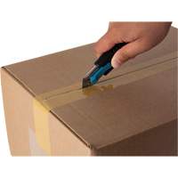 Couteau de s&eacute;curit&eacute; r&eacute;tractable standard, Acier inoxydable, Prise en Caoutchouc Toolneeds Inc.