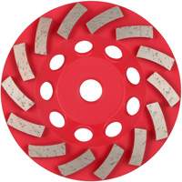 Meule boisseau diamant&eacute;e &agrave; 14 segments Turbo DIAMOND MAX Toolneeds Inc.