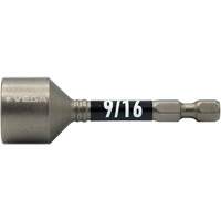 Tourne-&eacute;crou Impactech, Embout 9/16", Prise 1/4", 2-9/16" lo, Magn&eacute;tique Toolneeds Inc.