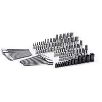 SAE/Metric Bit Set, External Torx&reg;/Hex/Hex Ball/Torx&reg;/Torx&reg; Tamper, 1/4"/3/8"/1/2" Drive, 84 Pcs Toolneeds Inc.