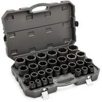 6 Point SAE Socket Set, 29 Pcs, Impact, 3/4" Drive Size, Deep Toolneeds Inc.