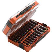 KNECT Drive Socket Set, 23 Pcs, Impact, 3/8" Drive Size, Deep Toolneeds Inc.