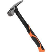 Steel Claw Hammer, 18 oz., Solid Steel Handle, 15" L Toolneeds Inc.