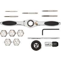 Jeu de tarauds et fili&egrave;res SAE &agrave; cliquet, 15 Morcea Toolneeds Inc.