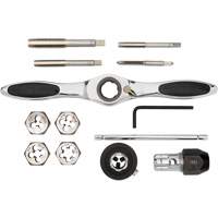 Jeu de tarauds et fili&egrave;res SAE &agrave; cliquet, 13 Morcea Toolneeds Inc.