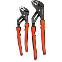 Grip Zone V-Jaw Tongue & Groove Plier Set with Dual Material Rawhide Handle, 2 Pieces Toolneeds Inc.