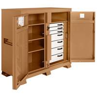 Armoire de chantier mod&egrave;le 112 avec cadenas, Acier, 54,9 pi³, Havane Toolneeds Inc.