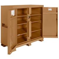 Armoire de chantier mod&egrave;le 139 avec cadenas, Acier, 59,4 pi³, Havane Toolneeds Inc.