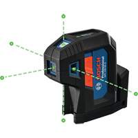 Green-Beam Five-Point Self-Leveling Alignment Laser Toolneeds Inc.