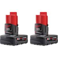 M12 REDLITHIUM XC4.0 Batteries, Lithium-Ion, 12 V, 4 Ah Toolneeds Inc.