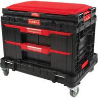 Socle roulant Arx avec jeu de roulettes pivotantes 3 mcx, 23-1/10" x 15" x 13-2/5', Noir Toolneeds Inc.