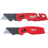2-Piece FASTBACK Folding Utility Knife Set, Plastic Handle Toolneeds Inc.