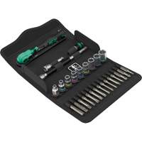 Jeu de cl&eacute; &agrave; cliquet SA 15 Zyklop Comfort avec levier dinversion, 28 Mcx, Prise de 1/4" Toolneeds Inc.