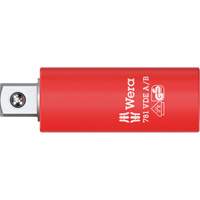 Adaptateur isol&eacute; VDE A/B, Prise 1/4", Douille 3/8", 2,78" lo, Sph&eacute;rique Toolneeds Inc.
