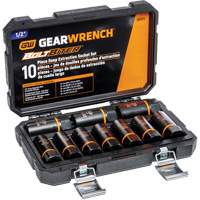 Bolt Biter Extraction Socket Set, 10 Pcs, Impact, 1/2" Drive Size, Deep Toolneeds Inc.