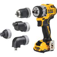 Ensemble perceuse/visseuse sans fil et sans balai XTREME 5-en-1, Lithium-ion, 12 V, Mandrin 3/8" Toolneeds Inc.