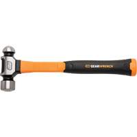 Marteau &agrave; panne ronde, Poids de la t&ecirc;te 24 oz, Face Ordinaire/Poli, Prise Fibre de verre Toolneeds Inc.