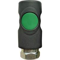 TOPQUIK S1 Ultraflo 7.8 mm Quick Coupler, Polyester Composite/Stainless Steel, 1/4", Female NPT, 174 PSI Toolneeds Inc.