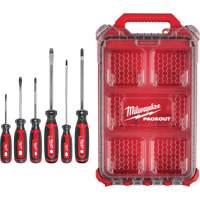 Ensemble de tournevis &agrave; prise coussin&eacute;e avec organisateur compact &agrave; profil bas PACKOUT, 6 m Toolneeds Inc.