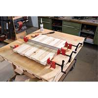 Heavy-Duty I-Beam Steel Bar Clamp, 36" (914.4 mm) Capacity, 2" (50.8 mm) Throat Depth Toolneeds Inc.