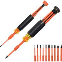 Ensemble de tournevis isol&eacute;s autoverrouillants 10-en-2 Toolneeds Inc.