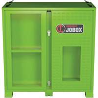Armoire ventil&eacute;e pour le rangement d'&eacute;PI sur place, Acier, Vert lime haute visibilit&eacute; Toolneeds Inc.