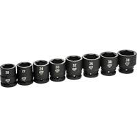 6-Point Metric Socket Set, 8 Pcs, Impact, 3/4" Drive Size Toolneeds Inc.