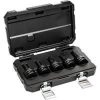 Metric Impact Bit Socket Set with Blow Mold Case, Hex, 3/4" Drive, 5 Pcs Toolneeds Inc.