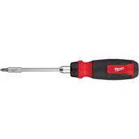Tournevis &agrave; cliquet 14-en-1 &agrave; embouts multiples avec porte-embout de 1/4", 10-11/100" lo, Prise Coussin&eacute;e Toolneeds Inc.