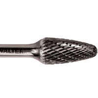 Double Cut Ballnose Tree Burr, SF-1, 1/4" Dia., 5/8" Depth of Cut Toolneeds Inc.