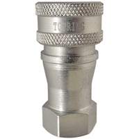 Hydraulic Quick Coupler - Steel Manual Coupler, Brass/Stainless Steel Toolneeds Inc.