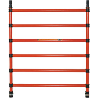 Composants pour &eacute;chafaudages la tour en fibre de verre, Montant d'extr&eacute;mit&eacute;, 47" la x 60" h Toolneeds Inc.