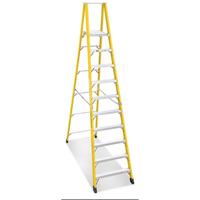 Industrial Heavy-Duty Platform Stepladders (6500 Series), 12', 300 lbs. Cap. Toolneeds Inc.