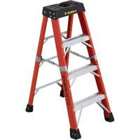 Industrial Extra Heavy-Duty Stepladders (6800 AA Series), 4', Fibreglass, 375 lbs. Capacity, Type 1AA Toolneeds Inc.