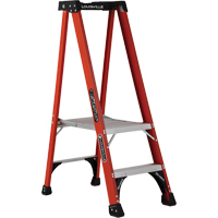 Industrial Extra Heavy-Duty Pro Platform Stepladders (FXP1800 Series), 2', 375 lbs. Cap. Toolneeds Inc.