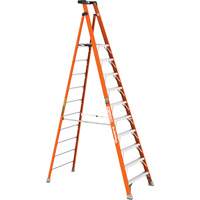 Safespace Platform Step Ladder, 10', 300 lbs. Cap. Toolneeds Inc.
