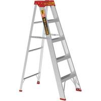 Step Ladder, 5', Aluminum, 200 lbs. Capacity, Type 3 Toolneeds Inc.
