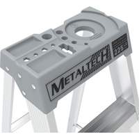 Step Ladder with Paint Tray, 10', Aluminum, 225 lbs. Capacity, Type 2 Toolneeds Inc.