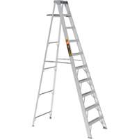 Step Ladder with Paint Tray, 10', Aluminum, 225 lbs. Capacity, Type 2 Toolneeds Inc.