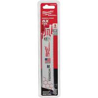 The Torch Sawzall&reg; Blade, Bi-Metal, 14 TPI, 6" L x 1" W Toolneeds Inc.